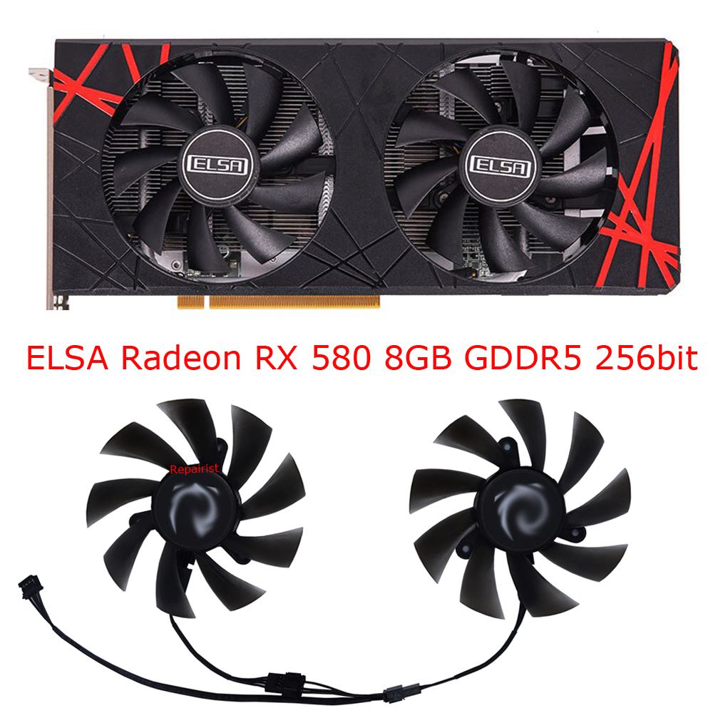 GPU Video Card Fan Graphics Co - Rx 580 8Gb 2048Sp Gpu 评论和价格